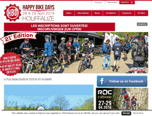 Tablet Screenshot of happybikedays.org